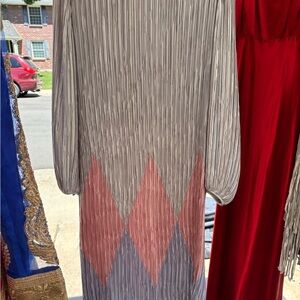 Vintage Pierre Labiche Pleated Dress size 12